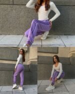 5 JOGGER DAMA ADI PRINTS - Imagen 3