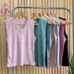 1 MUSCULOSA CUELLO V DAMA