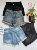 6 SHORT MOM BRILLO DAMA - Imagen 4
