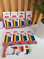 X3 caj lápiz color simball de 6unid