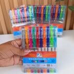 X2 BOLIGRAFO EZCO C/N GLITTER DE 10 UNID