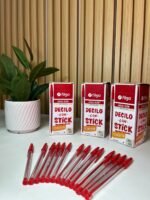 1 CAJA LAPICERO ROJO FILGO