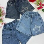 6 BERMUDA JEANS NENA BRILLO