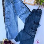 6  WID LEG CARGO AYLA JEANS