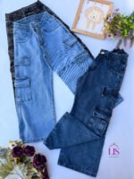 6  WID LEG CARGO AYLA JEANS