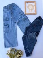 6  WID LEG CARGO AYLA JEANS - Imagen 3