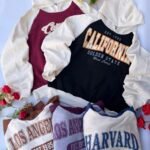 Buzo capucha bicolor dama