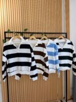 BUZO CHOMBA RAYADO CAMISERO - Imagen 2