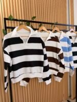 BUZO CHOMBA RAYADO CAMISERO - Imagen 3