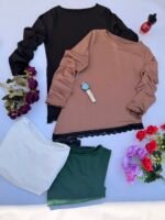 MANGA LARGA PUNTILLA DAMA - Imagen 3